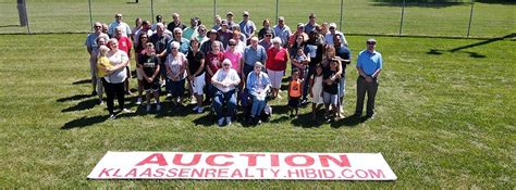 klaassen realty auction sibley iowa